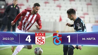 DG Sivasspor (4-1) Trabzonspor - Highlights/Özet | Spor Toto Süper Lig - 2022/23
