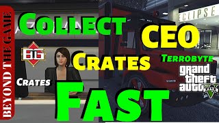 How To Get Ceo Crates Fast Office Terrobyte Gta Online