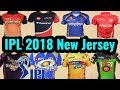 IPL 2018 All Team New Jersey || CSK, RR, KKR, MI, SRH, DD, KXIP, RCB Team Players New Jersey