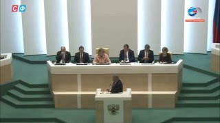 "Теория заговора" обсуждается в Совете Федерации