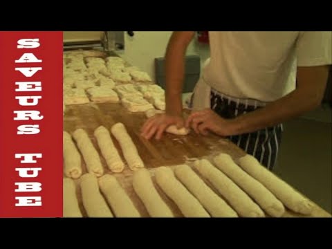 Saveurs, Dartmouth UK (PART 1) traditional French bakers making French baguettes &amp; bread.