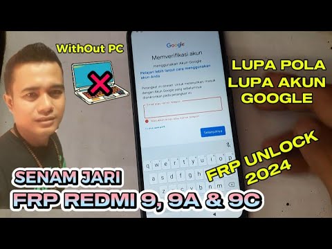 The newest way to Bypass FRP Redmi 9c, 9a Forgot Pattern and Account The newest way to Bypass FRP Redmi 9c, 9a Forgot Pattern and Account