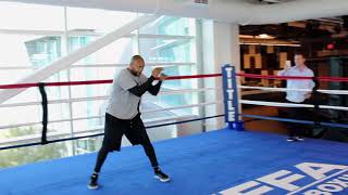 Roy Jones Jr. Shadow Boxing at UFC Performance Institute Highlights