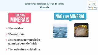Dinâmica externa da terra os minerais