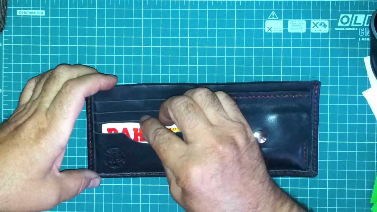 Бумажник из кожи выкройка Бумажник из кожи выкройка