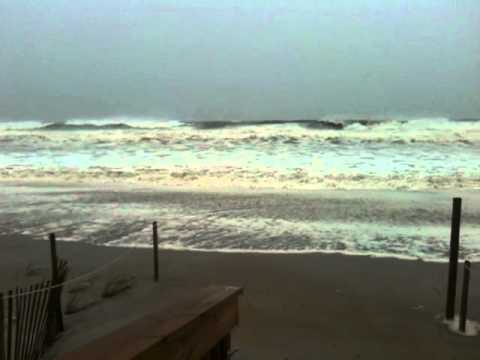 Before hurricane Irene Holden Beach Around 430pm 8 26 11