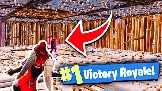 IMPOSSIBLE SPIKE TRAP *WIN* IN FORTNITE BATTLE ROYALE!!! (Fortnite Battle Royale Solo Win Gameplay)