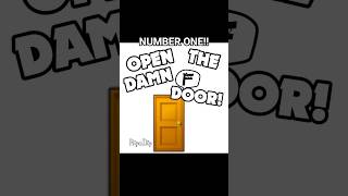 Open The Damn Door Animation Meme