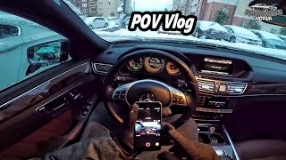 POV İşe gidiş ve Hafif kar aktiviteleri Vlog 47