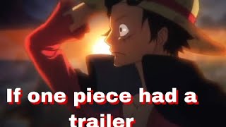 If one piece had a trailer
