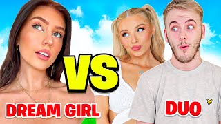 DUO vs DREAM GIRL (Fortnite 1v1)