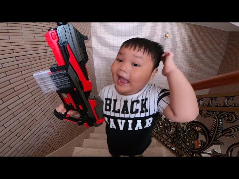 TRÒ CHƠI NERF GUN Chơi TRỐN TÌM