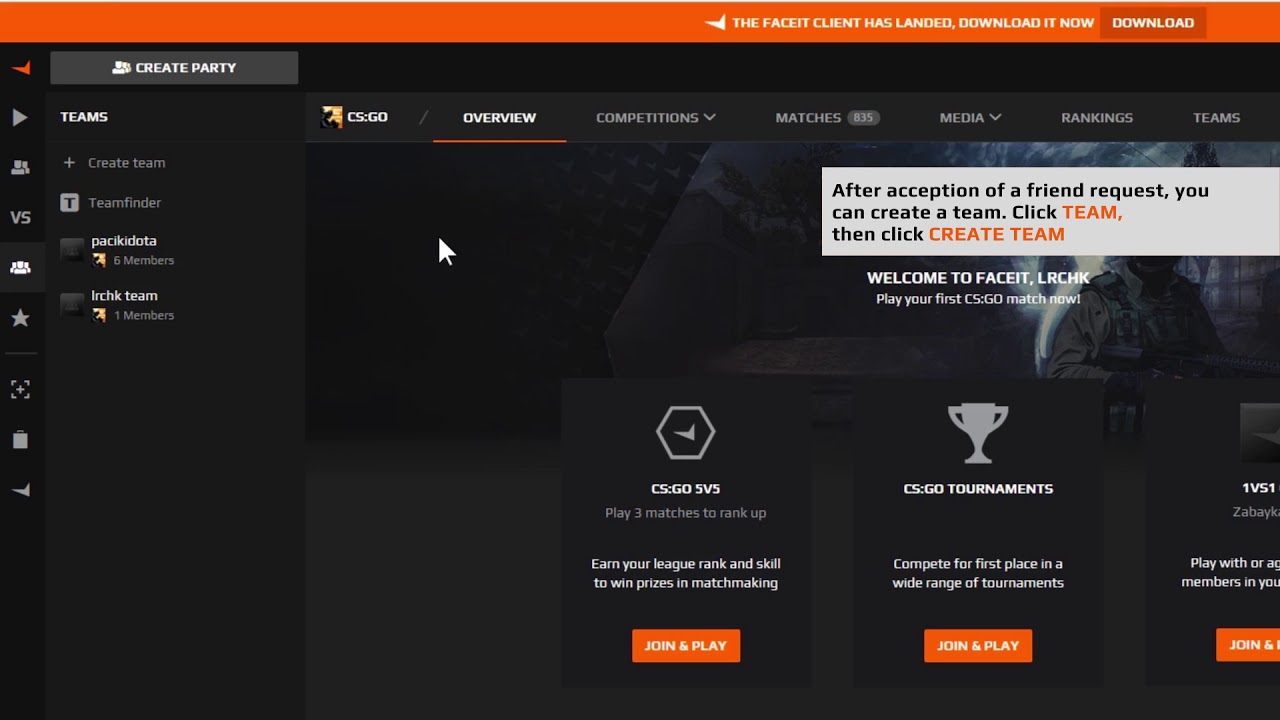 Модальное Окно Faceit