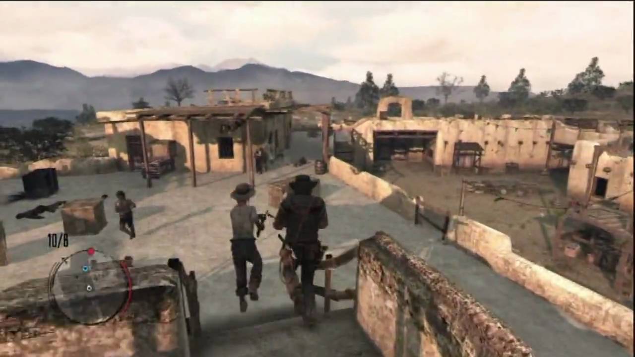 Red Dead Redemption Gatling Gun gameplay YouTube