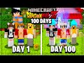 I Survived Minecraft Dragon Ball Z For 100 Days… This Is What Happened