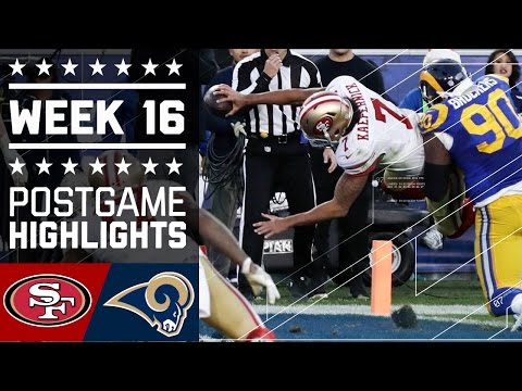 49ers Vs Rams Nfl Week 16 Game Highlights 49ers Vs Rams Nfl Week 16 Game Highlights