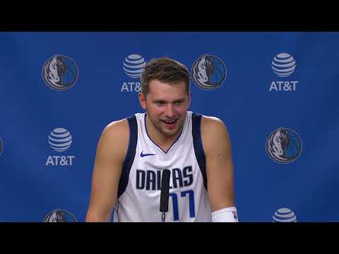 Luka Doncic Media Day Press Conference 