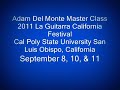 2011 Adam Del Monte Master Class - Erik Laird