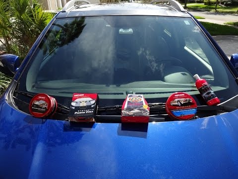The Difference Between Mother's wax Brazilian Carnauba Cleaner, Synthetic, FX Synwax, Reflections