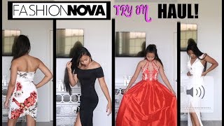 Fashion Nova Try On Haul Prom 2018 Edition
