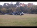 Bell Huey UH-1 Helicopter Start up Dust off