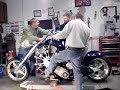 Радиальный двигатель на мотоцикле