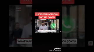 Facebook Çöktü Instagram Çöktü Whatsapp Çöktü