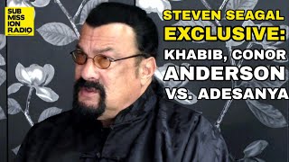 Steven Seagal on Khabib Attacking Dillon Danis After Conor Win: "I Would've Done The Same Thing"
