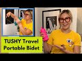 TUSHY Travel portable bidet tutorial: How it works, when to use it, how to use it