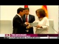 Recibe el presidente Enrique Peña Nieto la llave de oro de Madrid/ Titulares de la tarde