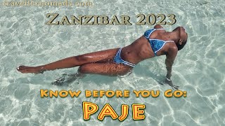 Zanzibar 2023 - Paje Know Before You Go