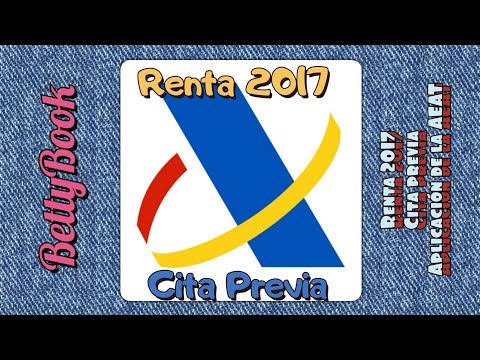 Renta 2017-Año 2018-Pedir cita previa rÔpidamente desde la aplicación de la AEAT