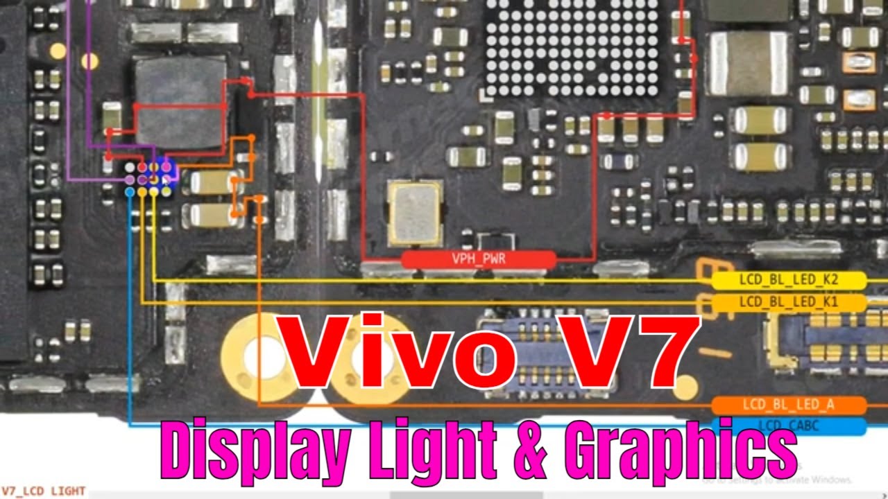 Vivo V7 Display Light & graphics problem solution | Vivo Vivo V7 Display Light & graphics problem solution | Vivo