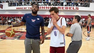 IM PLAYING BASKETBALL WITH KYRIE IRVING!!