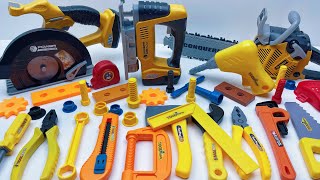 13 Min To Open The Box, Satisfied With The Electric Screwdriver, Screw Embly Toolbox Toy Review