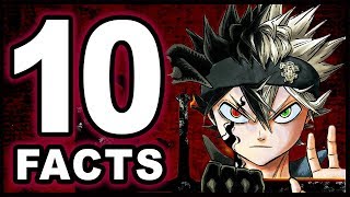 Top 10 Asta Facts You Didn't Know! (Black Clover)