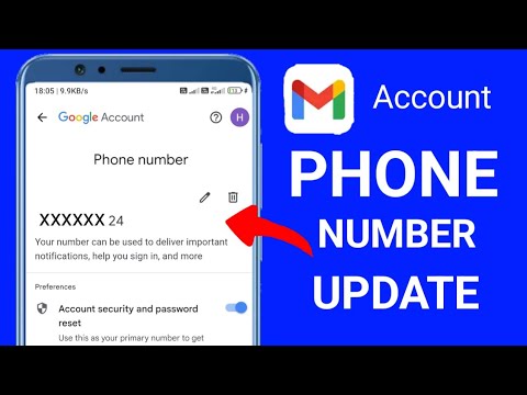How to Change & Remove Phone Number in Gmail Account | How to Change & Remove Phone Number in Gmail Account |