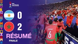 Argentine Vs Maroc 0-2 Résumé Et Buts Coupe Du Monde U-20 Fifa 2025 Finale