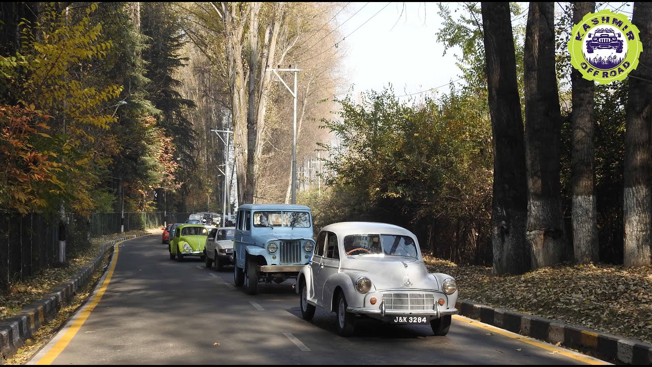 Vintage & Classic Car Rally In Kashmir | Vintage cars | Kashmir Off Road