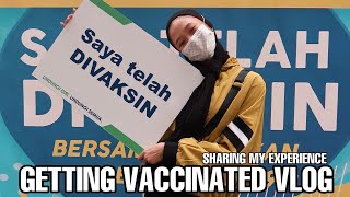 Getting Vaccinated vlog | 1st dose