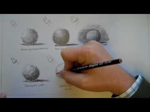 Graphite or Pencil Drawing Techniques - YouTube