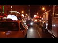 FDNY MERV 1 & BRAND NEW FDNY LSU 1 UNIT RESPONDING TO WEST 45TH ST. 2 ALARM FIRE.