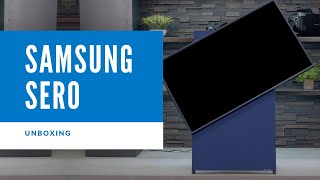 01. Unboxing The Samsung Sero QLED Television