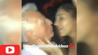 Sexy college student dances on her sugar daddy