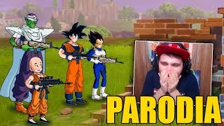 GOKU Y VEGETA VUELVEN a FORTNITE | PARODIA DRAGON BALL SUPER | BYPRODIGYX