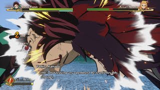 Tanjiro Vs Kokushibo Boss Battle