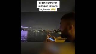 Köprünün Elektriği İçin İstanbul Belediyesini Arayan Adam - Hanım Nasıl Story Çekecek
