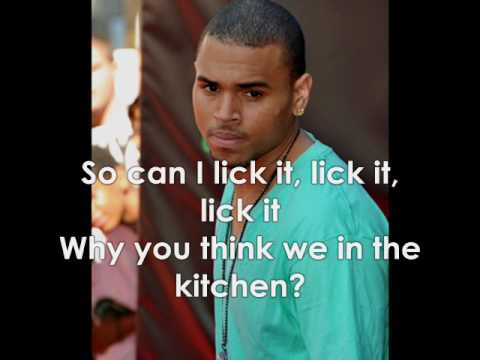 Chris Brown Invented Head on Chris Brown   Invented Head W Lyrics