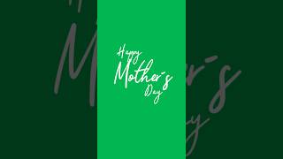 Happy Mothers Day Text Animation #Motiongraphics #Happymothersday #Greenscreen #Textanimation