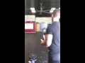 #275 squat clean OTM x10